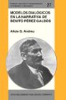 Image for Modelos dialogicos en la narrativa de Benito Perez Galdos : 27