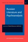 Image for Russian Literature and Psychoanalysis : 31