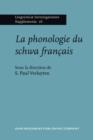Image for La phonologie du schwa francais : 16