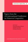 Image for Papers from the 7th International Conference on Historical Linguistics