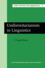 Image for Uniformitarianism in Linguistics