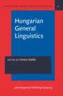 Image for Hungarian General Linguistics