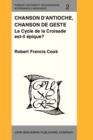 Image for Chanson d&#39;Antioche, chanson de geste: Le Cycle de la Croisade est-il epique? : 2