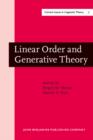 Image for Linear Order and Generative Theory