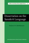 Image for Dissertation on the Sanskrit Language