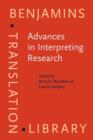 Image for Advances in interpreting research: inquiry in action