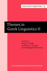 Image for Themes in Greek Linguistics: Volume II : 159