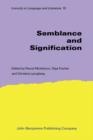 Image for Semblance and signification