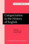 Image for Categorization in the history of English