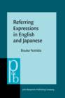Image for Referring expressions in English and Japanese: patterns of use in dialogue processing