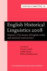 Image for English historical linguistics 2008: selected papers from the Fifteenth International Conference on English Historical Linguistics (ICEHL 15), Munich, 24-30 August 2008. : v. 314, 324