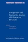 Image for Comparative and contrastive studies of information structure