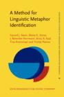 Image for A method for linguistic metaphor identification: from MIP to MIPVU : v. 14
