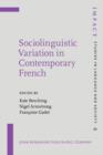 Image for Sociolinguistic variation in contemporary French