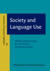 Image for Society and language use : v. 7