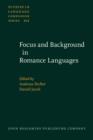 Image for Focus and background in Romance languages