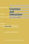 Image for Grammar and Interaction: Pivots in German conversation
