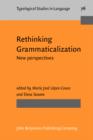 Image for Rethinking grammaticalization: new perspectives : 76