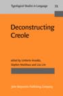 Image for Deconstructing Creole