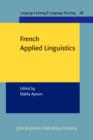 Image for French applied linguistics