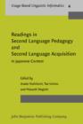 Image for Readings in second language pedagogy and second language acquisition: in Japanese context