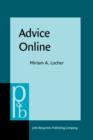 Image for Advice online: advice-giving in an American Internet health column