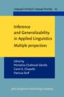 Image for Inference and generalizability in applied linguistics: multiple perspectives