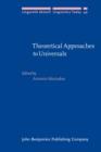 Image for Theoretical Approaches to Universals