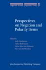 Image for Perspectives on negation and polarity items