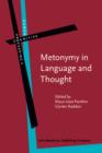 Image for Metonymy in language and thought