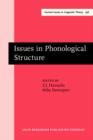 Image for Issues in Phonological Structure: Papers from an International Workshop : 196