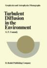 Image for Turbulent Diffusion in the Environment