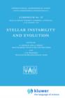 Image for Stellar Instability and Evolution