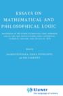 Image for Essays on Mathematical and Philosophical Logic