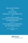 Image for Transactions of the Seventh Prague Conference