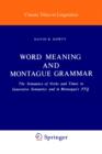 Image for Word Meaning and Montague Grammar