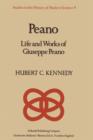 Image for Peano : Life and Works of Giuseppe Peano