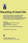 Image for Second European Congress on the Recycling of Used Oils held in Paris, 30 September-2 October, 1980
