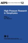 Image for High-Pressure Research in Geophysics