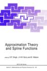 Image for Approximation Theory and Spline Functions