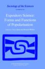 Image for Expository Science: Forms and Functions of Popularisation