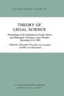 Image for Theory of Legal Science