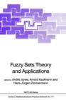 Image for Fuzzy Sets Theory and Applications