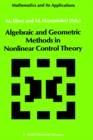 Image for Algebraic and Geometric Methods in Nonlinear Control Theory