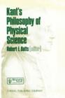 Image for Kant’s Philosophy of Physical Science : Metaphysische Anfangsgrunde der Naturwissenschaft 1786–1986