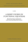 Image for A Short Course on Functional Equations