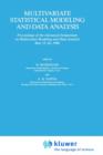 Image for Multivariate Statistical Modeling and Data Analysis : Proceedings of the Advanced Symposium on Multivariate Modeling and Data Analysis May 15–16, 1986