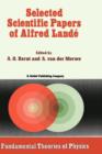 Image for Selected Scientific Papers of Alfred Lande
