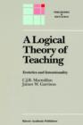 Image for A Logical Theory of Teaching