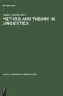 Image for Method and Theory in Linguistics